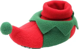 Infant Toddle Footwear Winter Warm Floor Shoes Soft Sole Indoor Warm Christmas Toddler Girl Warm (B, 6-12 Months)