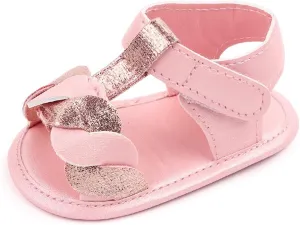 Infant Toddler Baby Girls Boys Shoes Sandals First Walkers Prewalkers Soft Anti-Slip Sole Sneakers (Pink, 4.5 Infant)