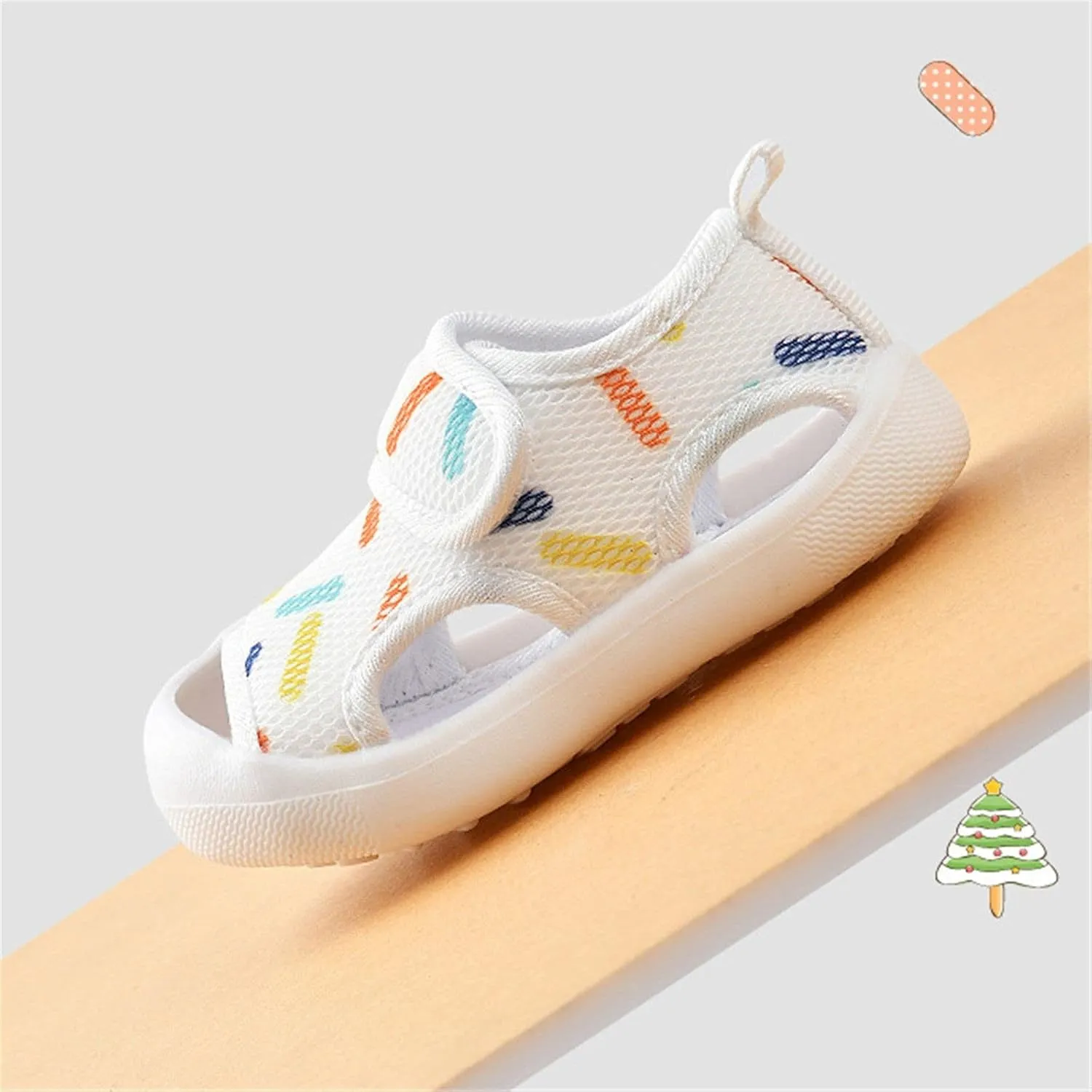 Infant Toddler Girls Boys Shoes Sandals Flat Bottom Open Toe Non Slip Breathable Soft Shoes Baby Size 2 Shoes Girls (Hot Pink, 4.5 Infant)