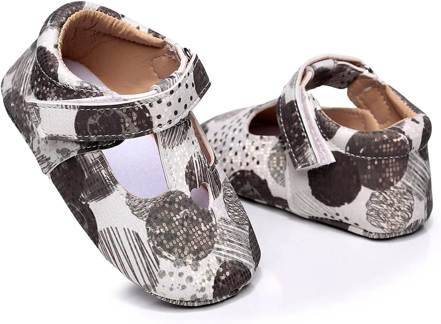 Infant Toddler Shoes Soft Sole Non Slip Toddler Floor Shoes Printing Breathable Sandals Infant Toddler