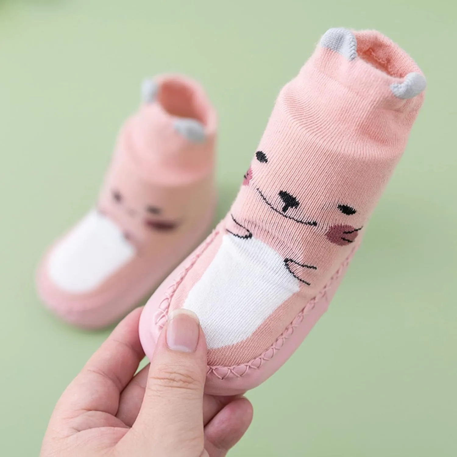 Infant Toddler Shoes Soft Sole Toddler Shoes Cartoon Print Breathable Non Slip Socks Socks Shoes Baby Water Sandal