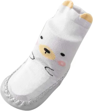 Infant Toddler Shoes Soft Sole Toddler Shoes Cartoon Print Breathable Non Slip Socks Socks Shoes Natives