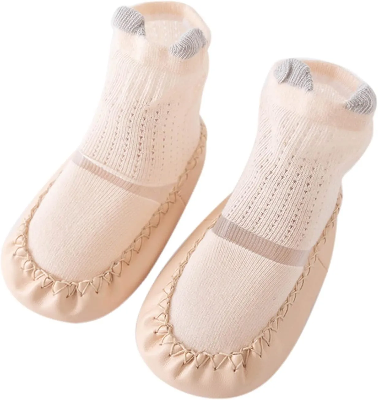 Infant Toddler Shoes Soft Sole Toddler Shoes Ears Decoration Non Slip Breathable Socks Baby Sandals Size 6