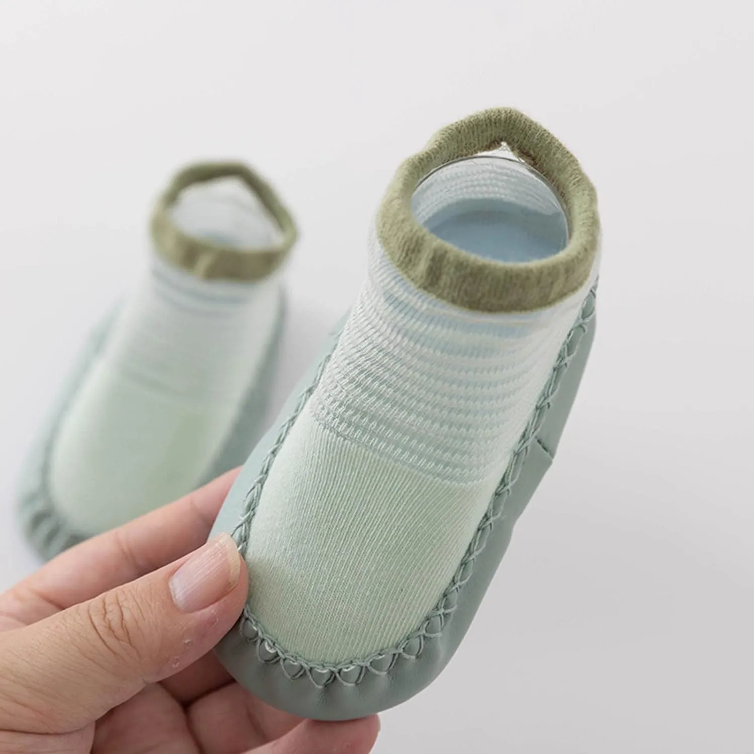 Infant Toddler Shoes Soft Sole Toddler Shoes Striped Hollow Breathable Non Slip Socks Girls Sandals Size 3