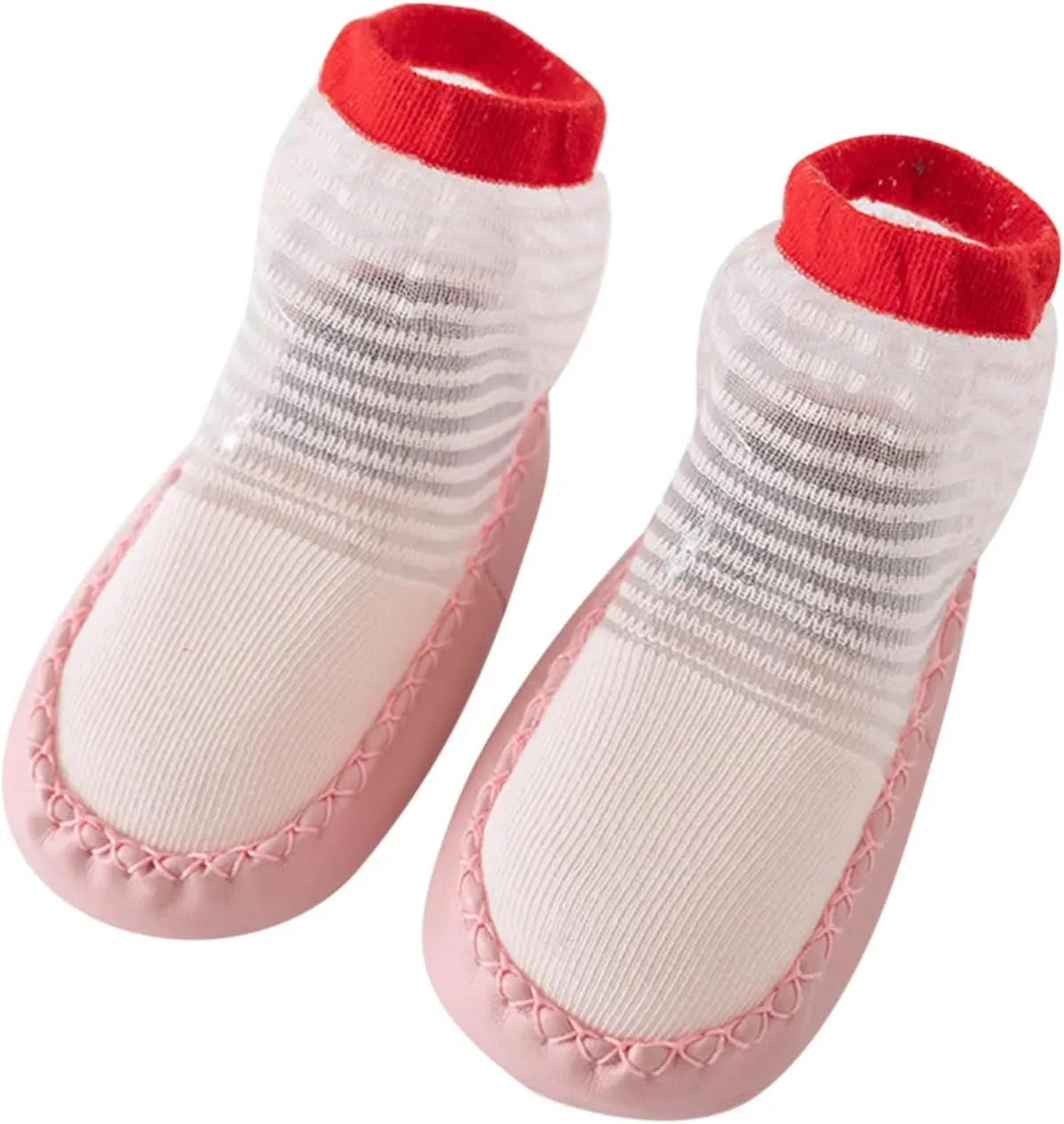 Infant Toddler Shoes Soft Sole Toddler Shoes Striped Hollow Breathable Non Slip Socks Socks Toddle Sandals