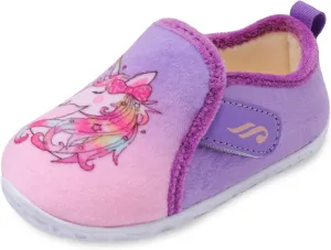 JIASUQI Toddler Slippers Fuzzy Kids Slippers Warm House Shoes for Boys Girls