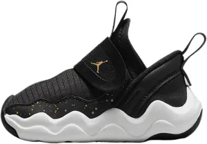 Jordan 23/7 Baby/Toddler Shoes (DQ9294-017, Black/White/Metallic Gold)