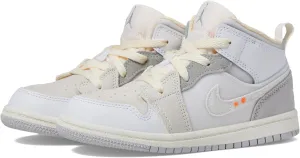 Jordan Baby Boy's 1 Mid SE Craft (Infant/Toddler) White/Neutral Grey/Phantom/Sail 4 Toddler M