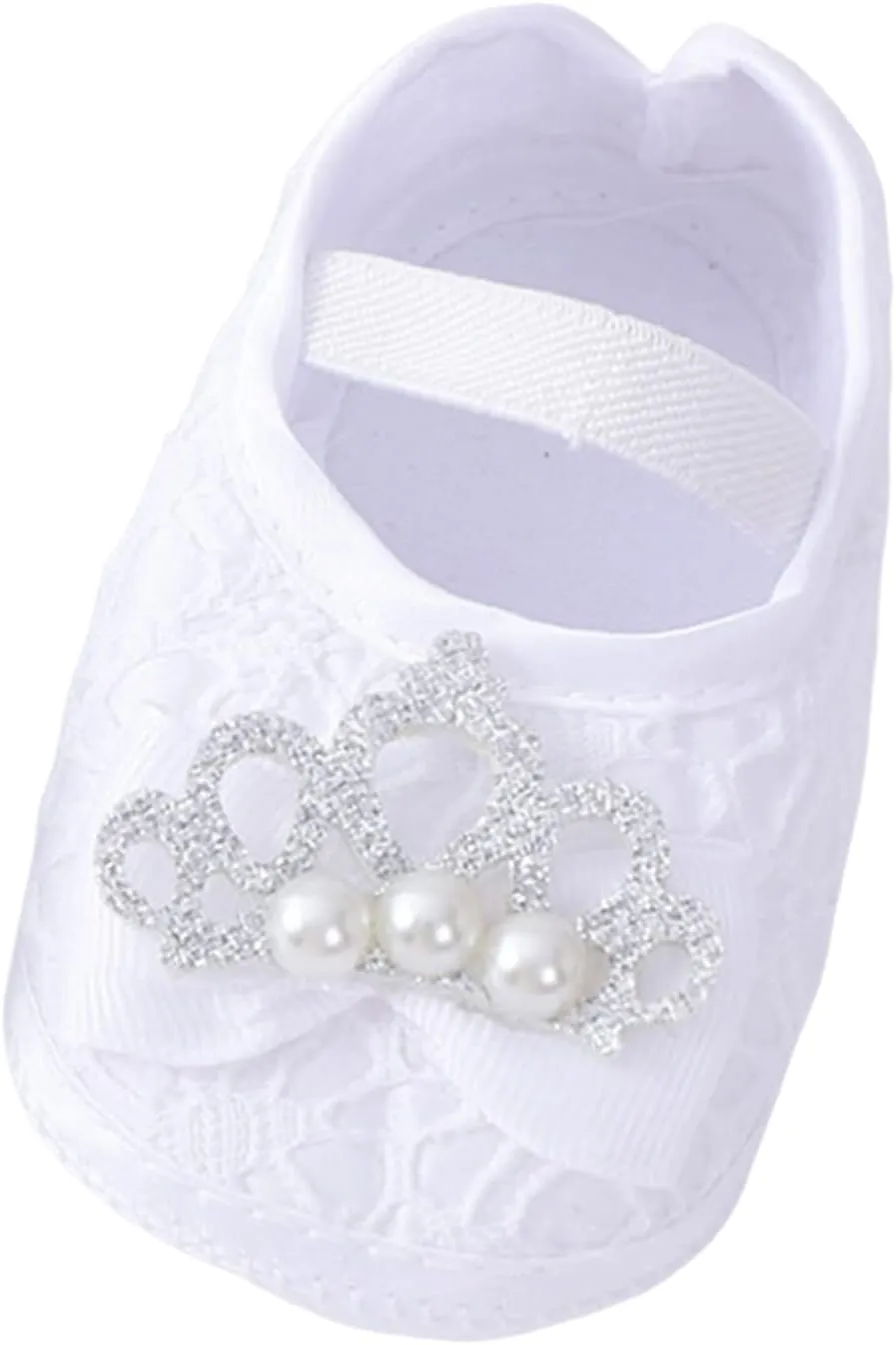 Kid House Shoes Baby Shoes Fashion Soft Sole Toddler Shoes Pearl Dress Flower Princess Shoes Toddler Slip on Shoes