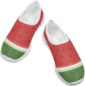 Kids Boys Girls Wide Barefoot Shoes Lightweight Slip-On Baby First Walker Sneakers Soft Anti-Slip Shoe for Party Size 11-15 White Sole
