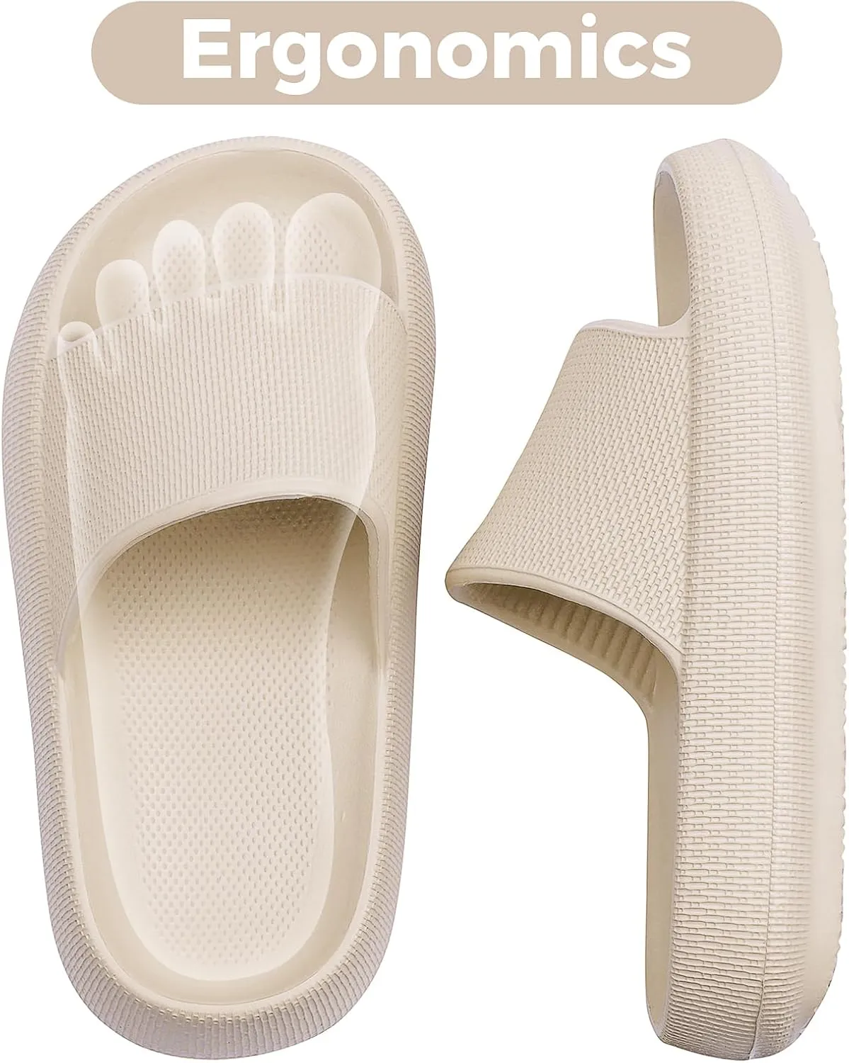 Kids Cloud Slides Boys Girls Flip Flops Slip On Beach Sandals Youth Pool Shower Shoes EVA Summer Slippers11 Little Kids - 6 Big Kids