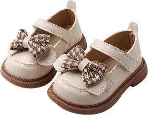 Kids Girls Dress Shoes Bow Tie Soft Bottom Princess Shoes Summer Outdoor Soft Rubber Sole Flat preemie baby boy clothes