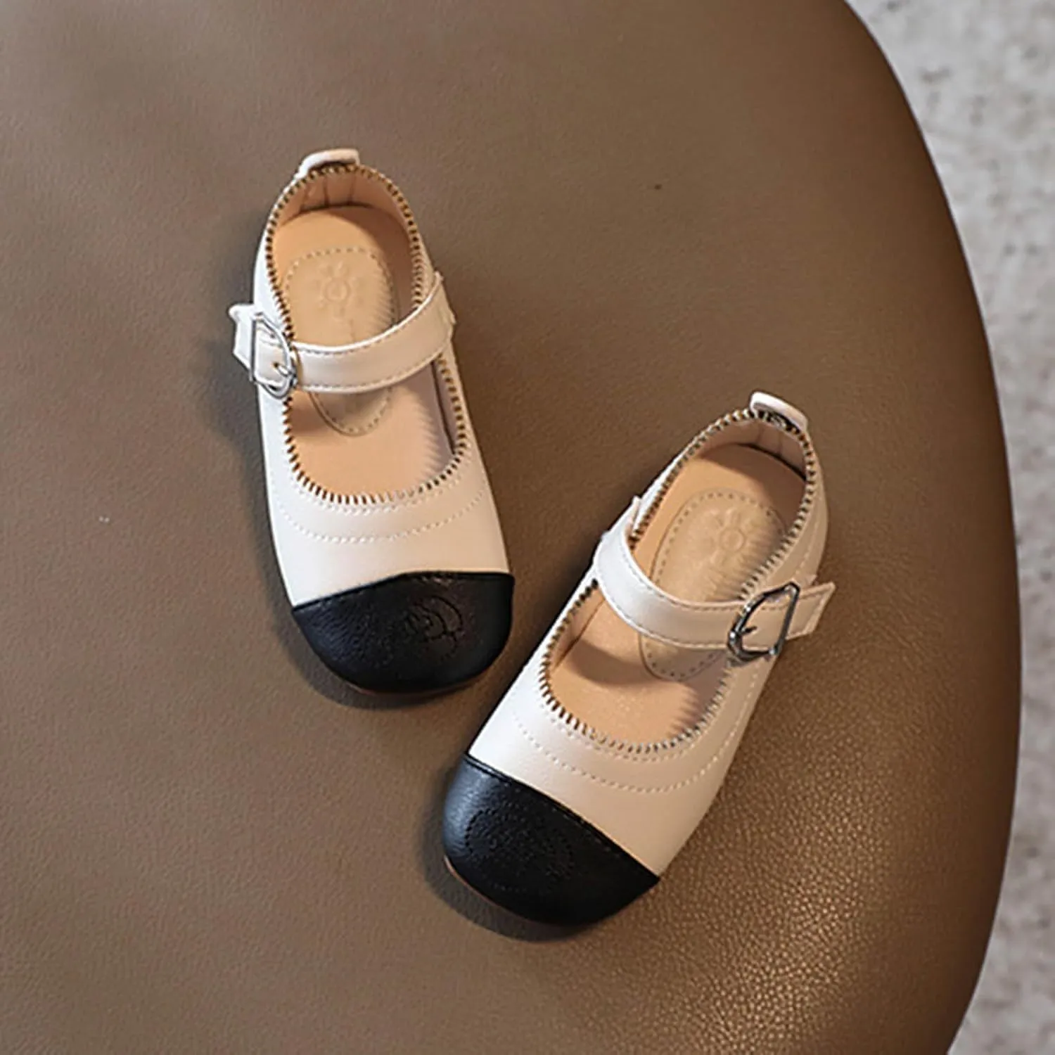 Kids Sandals Girls Sandals Summer For Children Wearing Beach Shoes Pearl Soft Sole Casual Closed Toe Dress Shoe