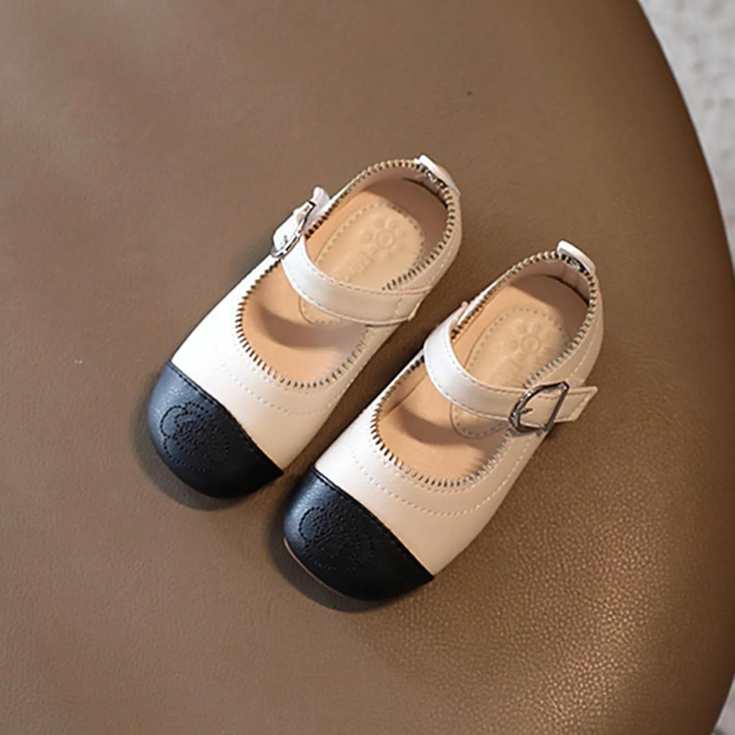 Kids Sandals Girls Sandals Summer For Children Wearing Beach Shoes Pearl Soft Sole Casual Closed Toe Dress Shoe