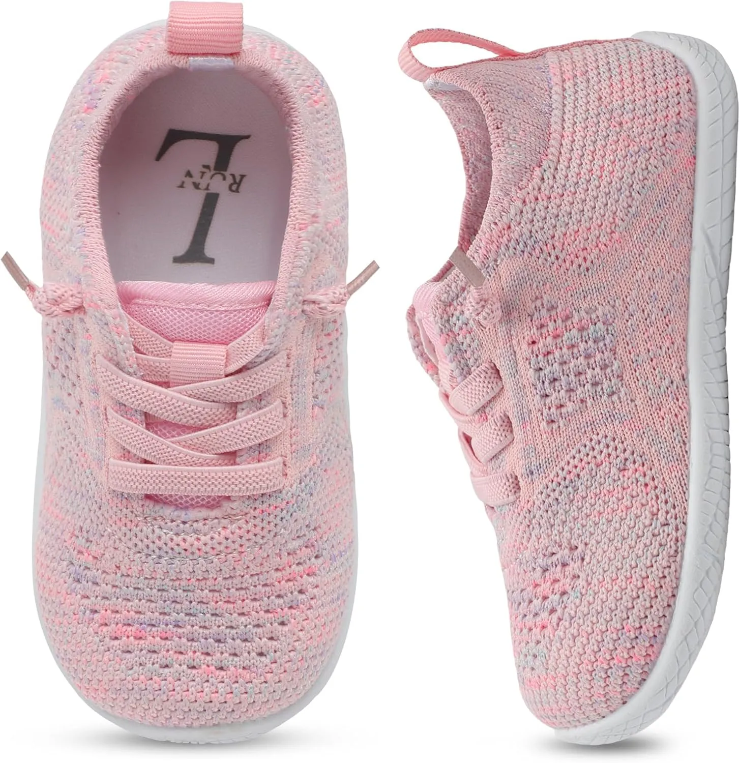 L-RUN Toddler Boys Girls Tennis Shoes Breathable Comfortable Barefoot Wide Summer School Walking Sneakers Baby First Walking Shoes