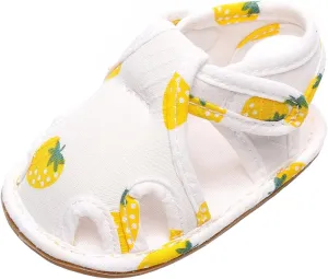 Leather Baby Slippers Infant Toddler Shoes Soft Sole Non Slip Toddler Floor Shoes Fruit Baby Size 2 Shoes Girls