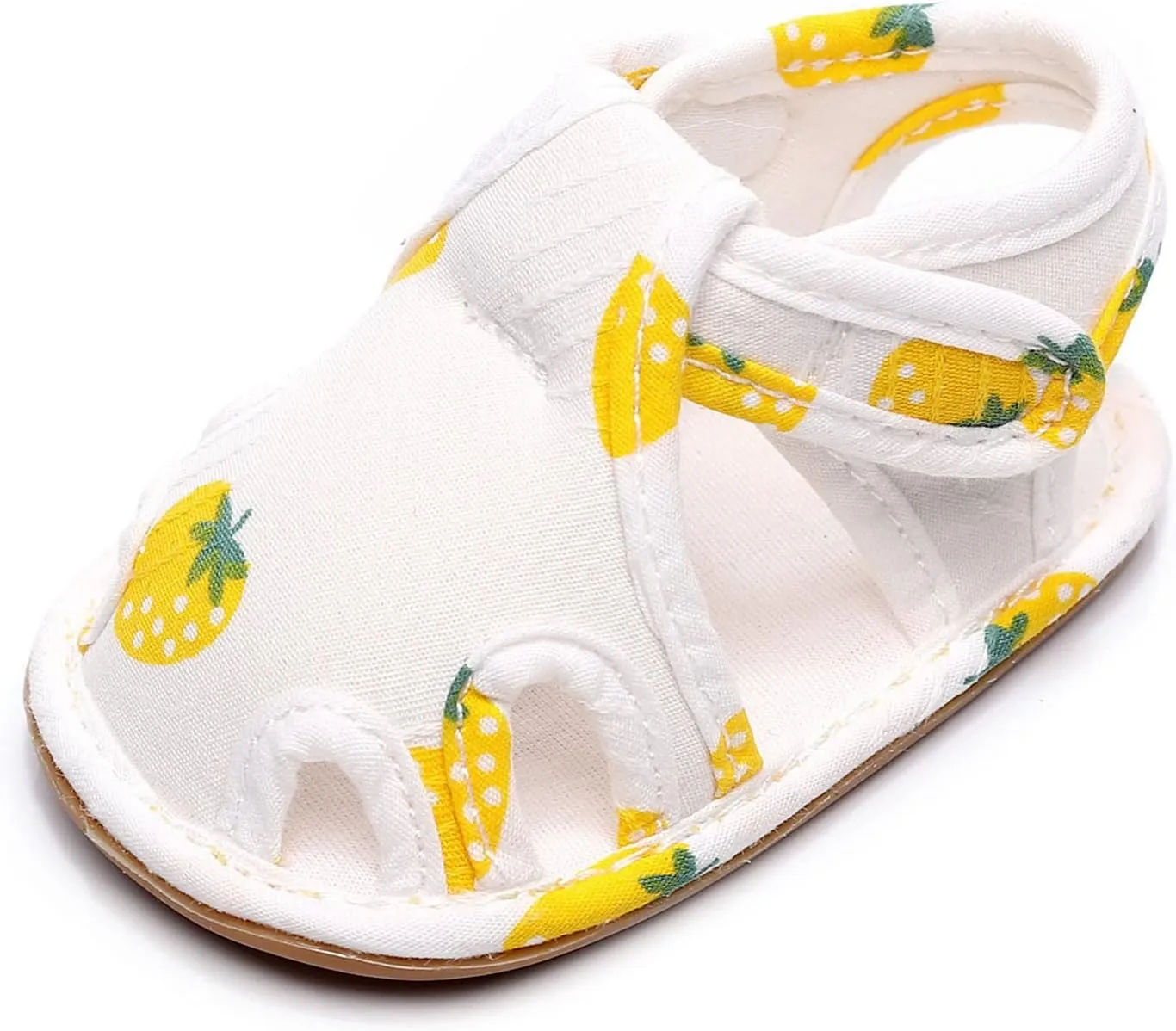 Leather Baby Slippers Infant Toddler Shoes Soft Sole Non Slip Toddler Floor Shoes Fruit Baby Size 2 Shoes Girls