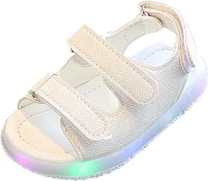 Light Sport Kids Boys Girls LED Casual Soft Sole Shoes Baby Toddler Summer Girl Hiking Lightweight Outdoor Beach Sandals