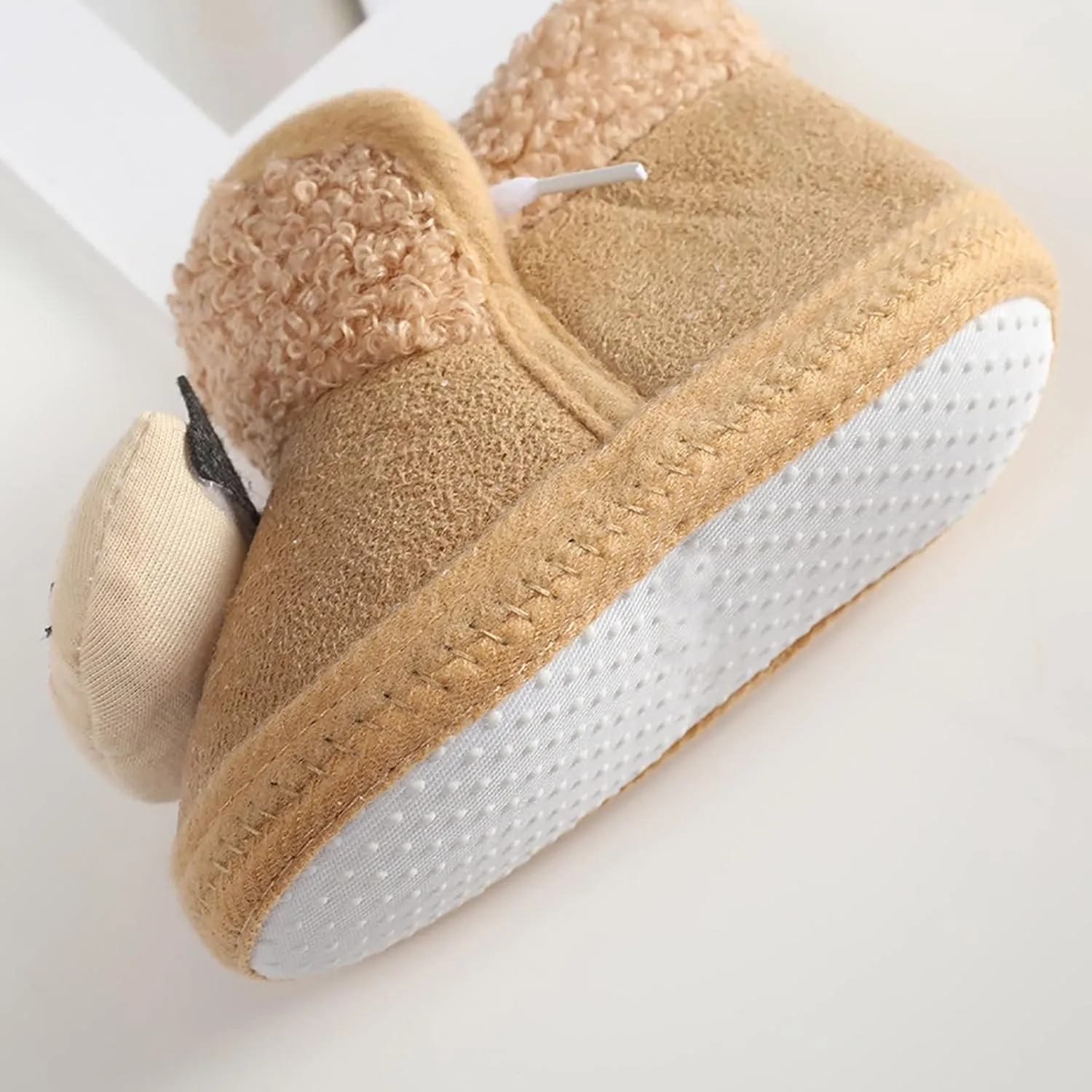 Little Girls Autumn Boots Baby Girls Boys Warm Shoes Soft Sole Booties Snow Boots Comfortable Shoes Infant Boots