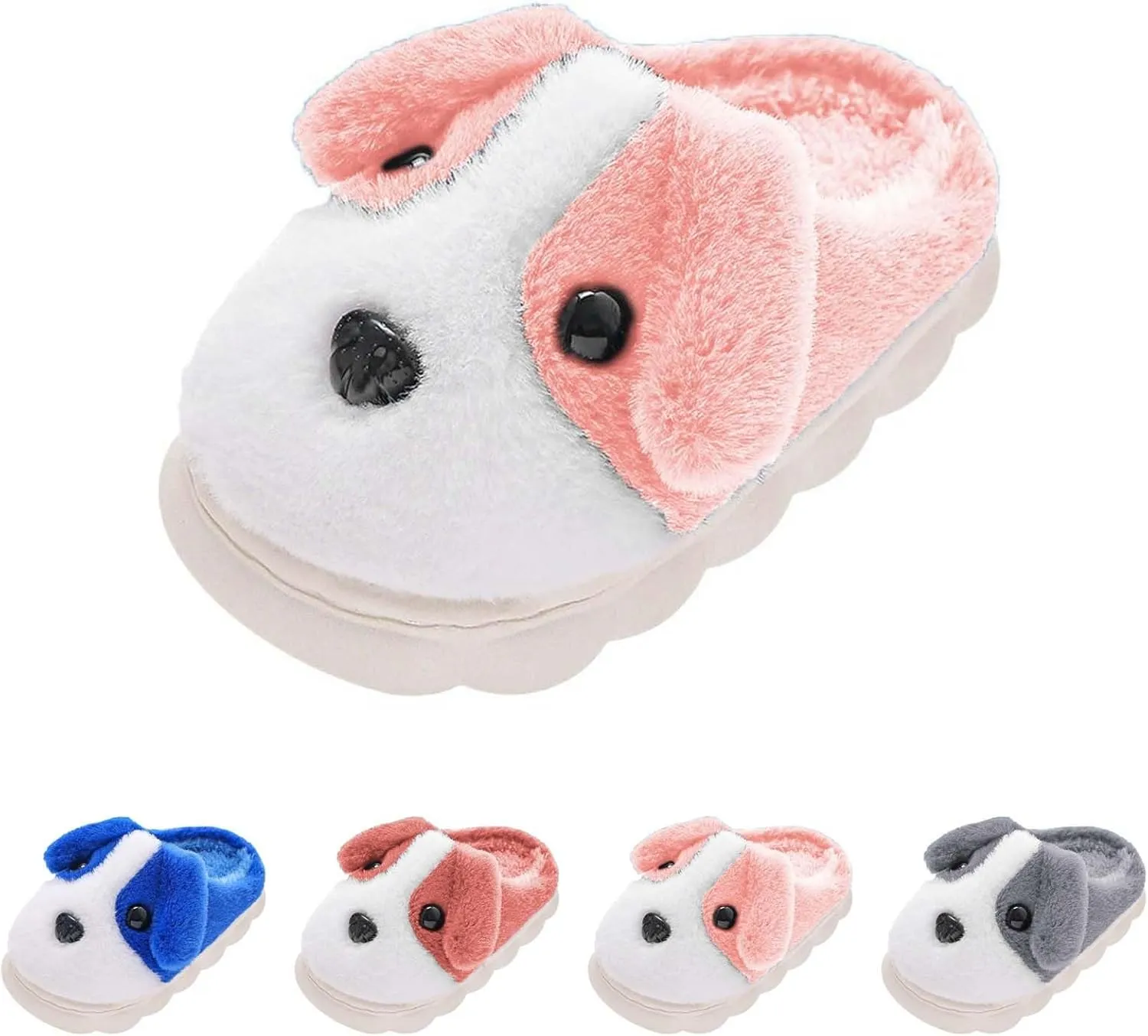 Memory Foam Plush Children Boys Girls Winter Slippers Anti Slip Indoor Shoes Big Kids Size 3 Sandals for Baby Girls