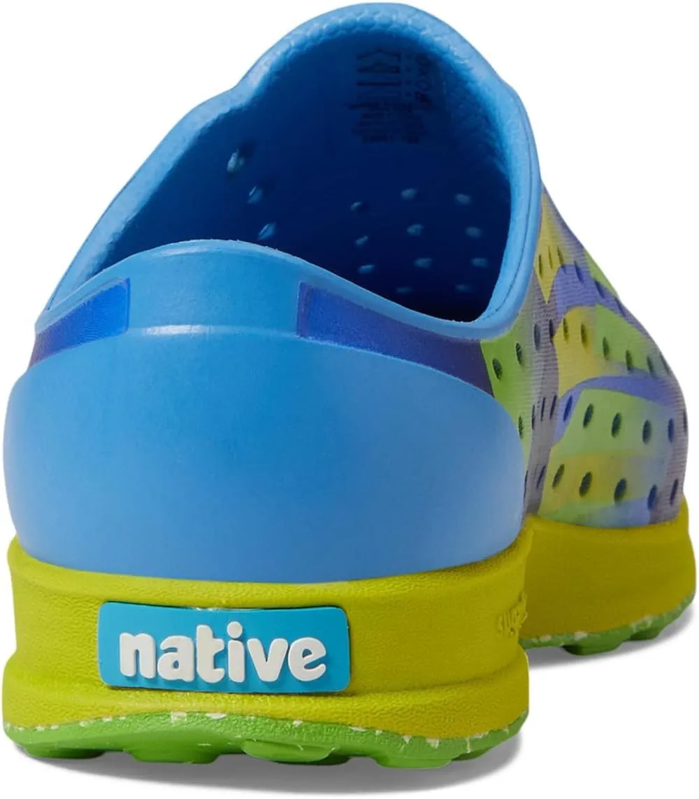 Native Shoes Kids Unisex Robbie Sugarlite Print Kids Slip-On Shoes (Little Kid)  Perforated  Synthetic Upper