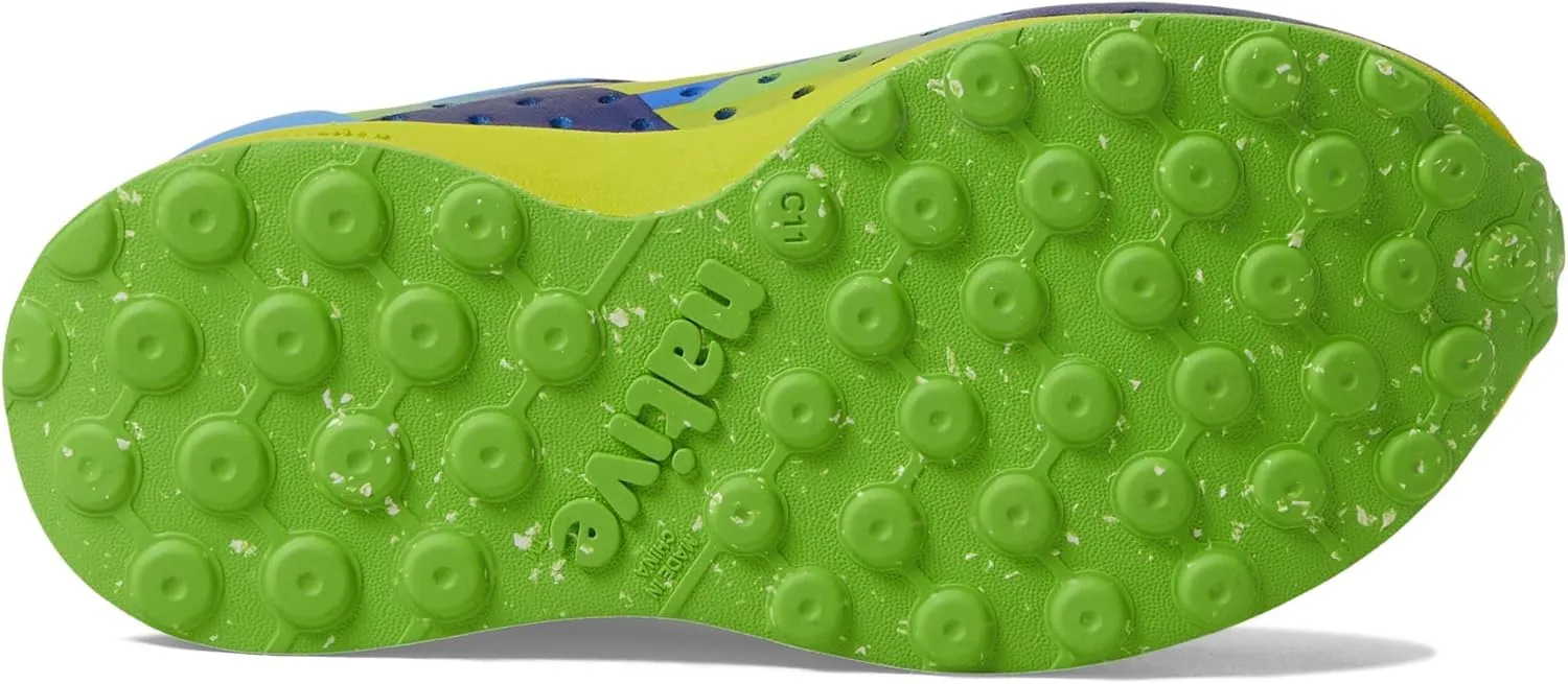 Native Shoes Kids Unisex Robbie Sugarlite Print Kids Slip-On Shoes (Little Kid)  Perforated  Synthetic Upper