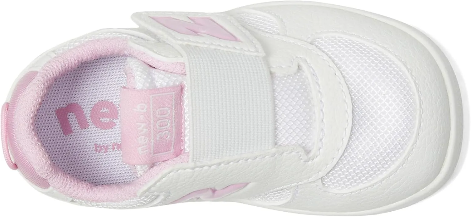 New Balance Baby-Girl's 300 V1 New-b Hook & Loop Sneaker