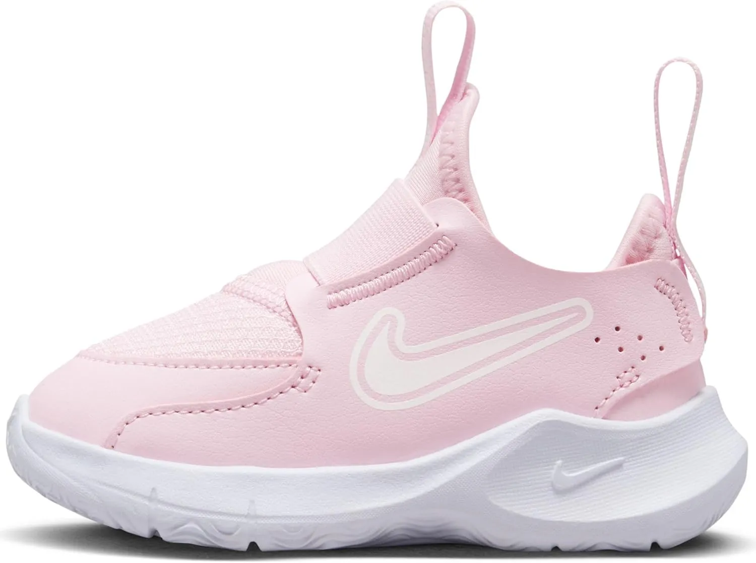 Nike Flex Runner 3 Baby/Toddler Shoes (FN1478-601, Pink Foam/White) Size 2
