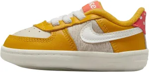 Nike Force 1 Crib Toddlers Shoes Size - 3 Yellow Ochre/Summit White