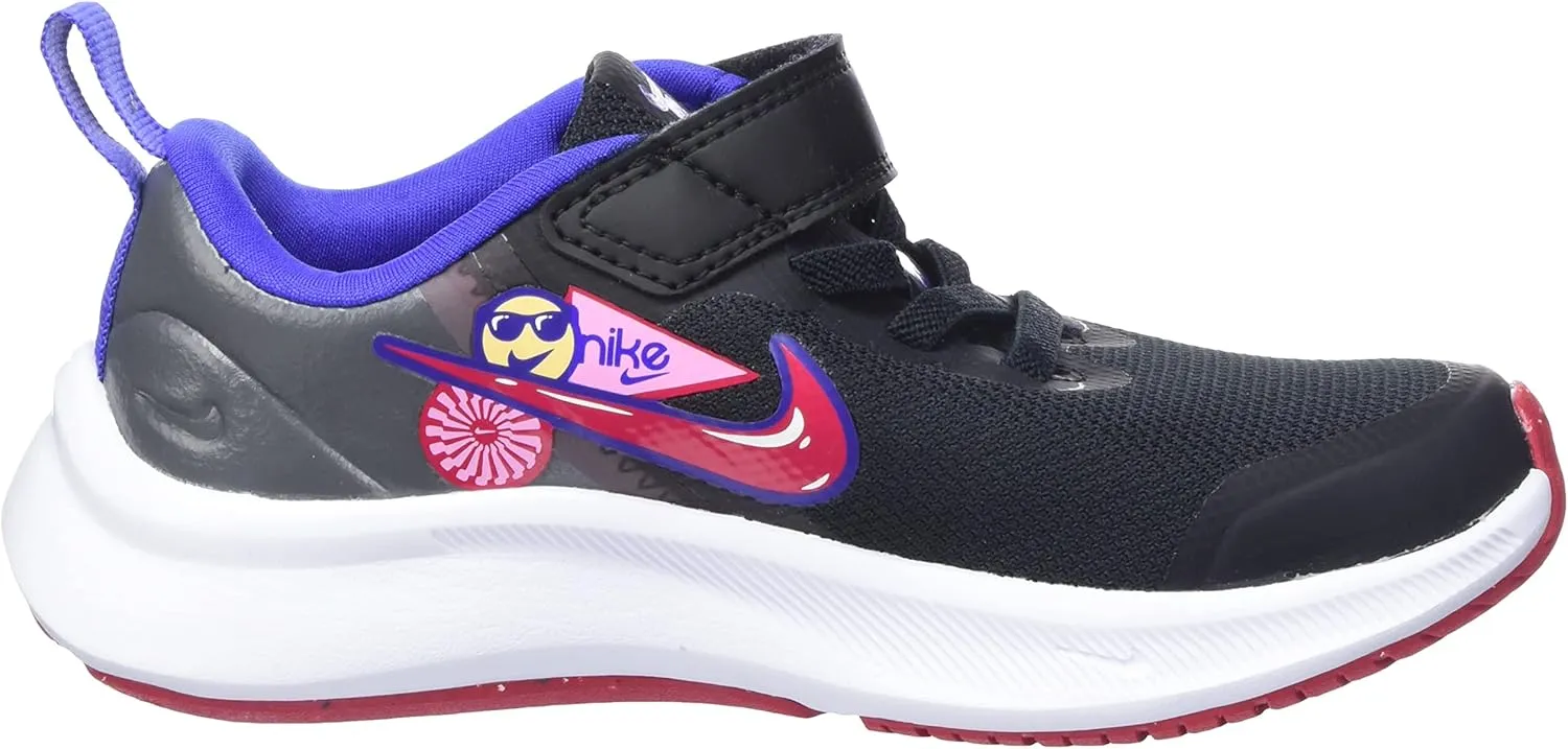Nike Star Runner 3 SE Baby/Toddler Shoes (DJ4696-013, Black/Lapis/Pink Rise/Very Berry)