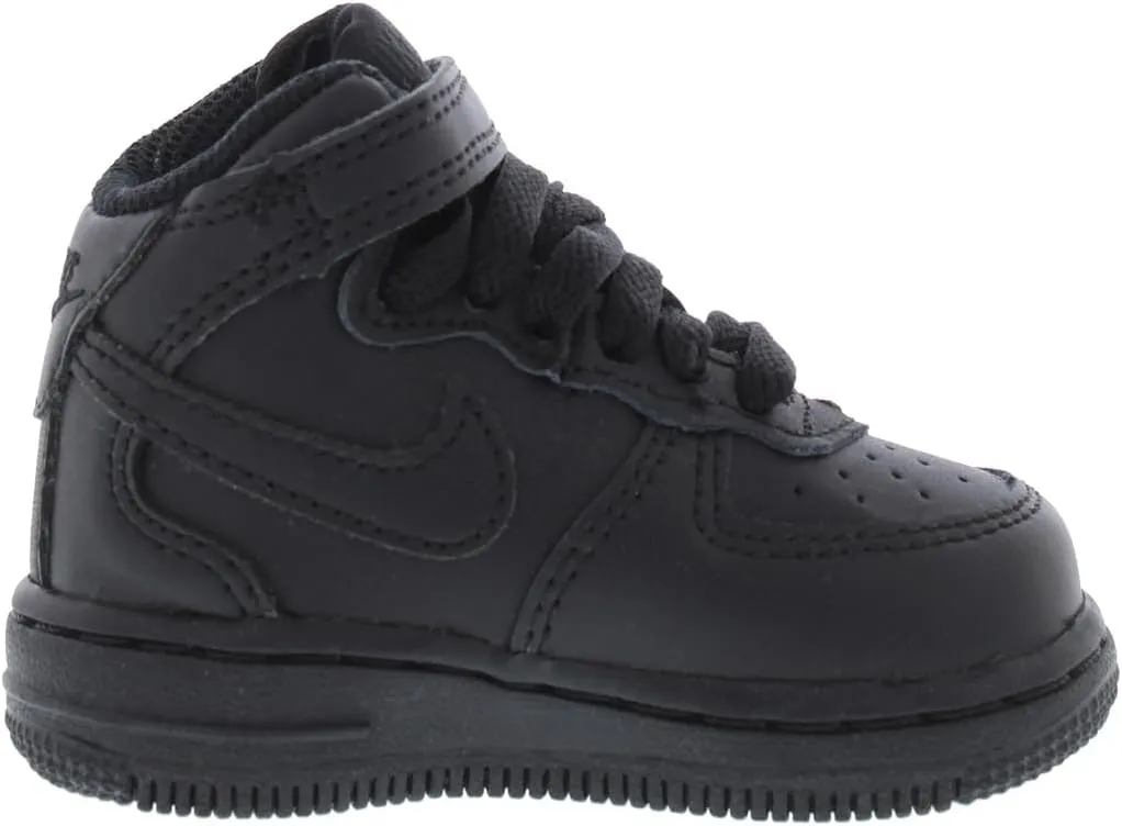 Nike Toddler Air Force 1 Mid TD DH2935 111 White on White - Size