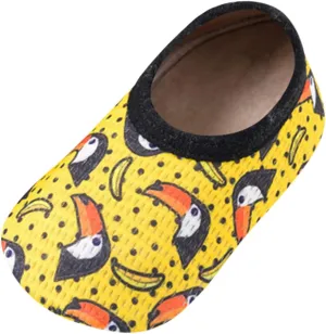 Non Walkers Babies Sole Slip First Shoes Prewalker Children Socks Soft Cartoon Thick Girls Toddlers Shoes (F, 2-3 Years)