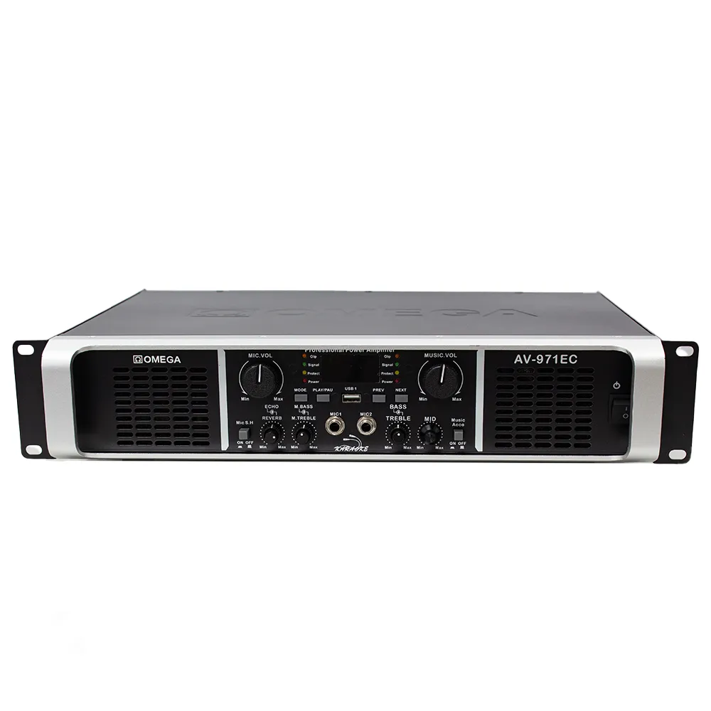 Omega 2-Channel Stereo Home Amplifier [AV-971EC]