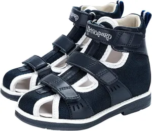 Orthopedic Sandals for Kids and Toddlers, Summer Children's Corrective Shoes for Boys and Girls Flat Feet or Tiptoe Walking,High-Top Ankle Support and Anti-Slip Sole