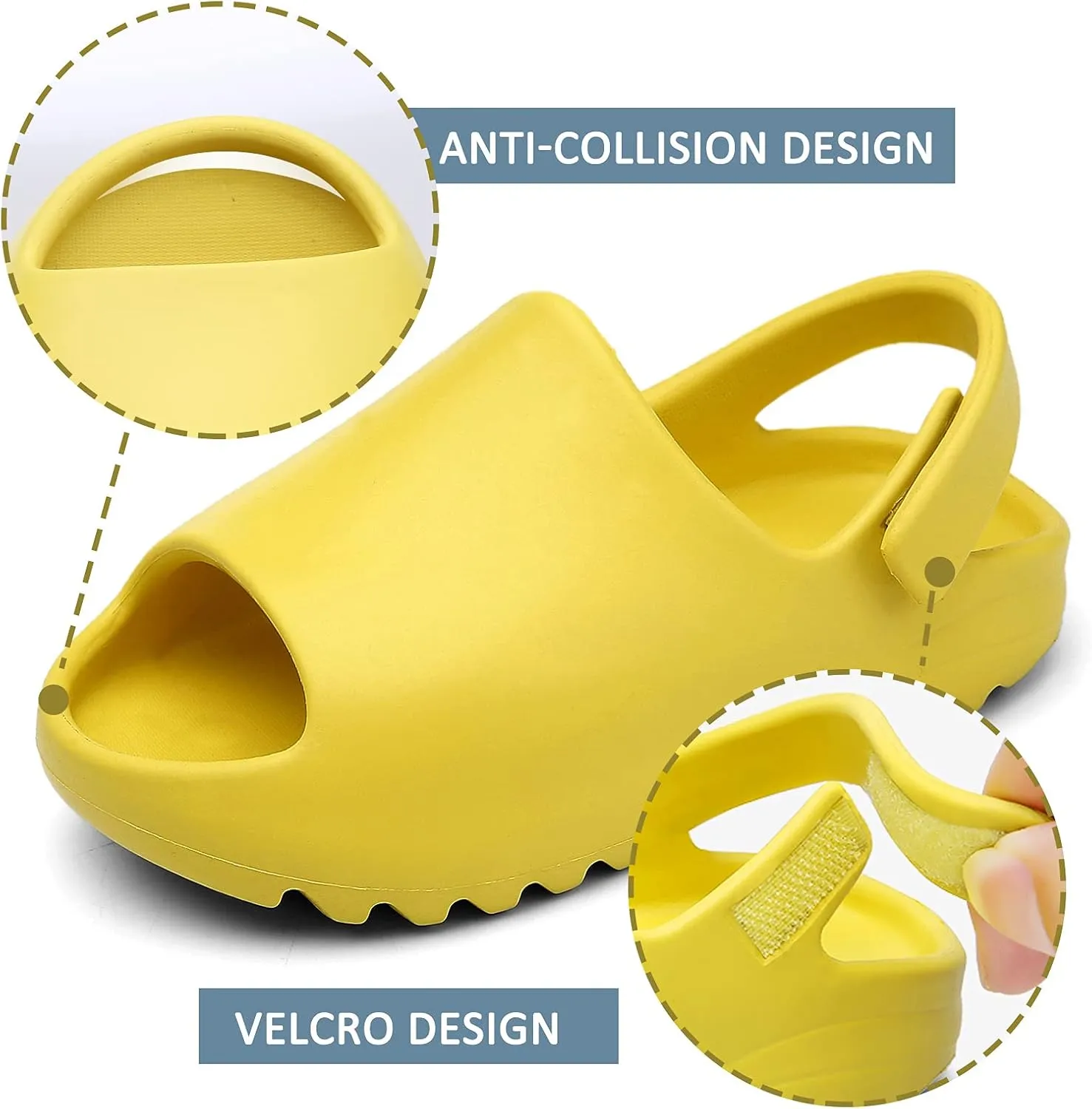 Panegy Baby Slippers Sandals Shower Quick Drying Cloud Slippers Platform Shoes