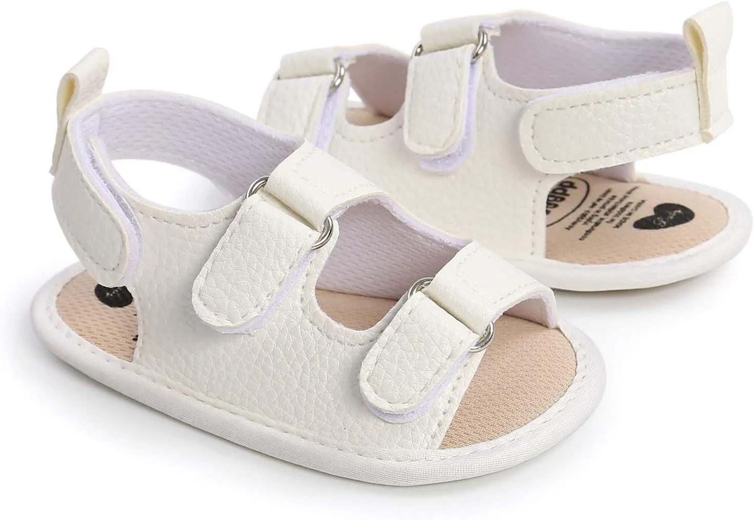 Prewalker Walking Soft Girls Sandals Sole Flat Boys Non-Slip Shoes Baby Rubber Baby Shoes Kids Slide Sandals