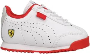 PUMA Infant Boys Sf Roma Via Perforated Ac Slip On Sneakers Shoes Casual - White - Size 6 M