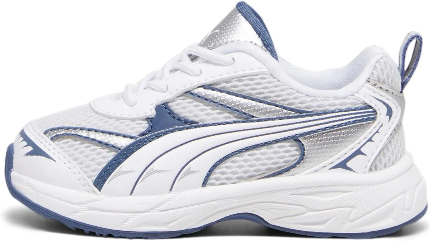 PUMA - Infants Morphic Ac Shoes, Color Feather Gray/Inky Blue, Size: 7 M US Toddler