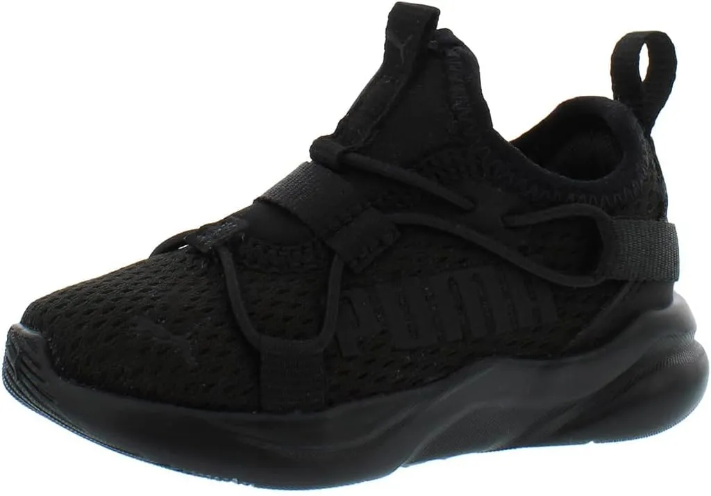 PUMA Rift Slip On Baby Boys Shoes Size 4, Color: Black