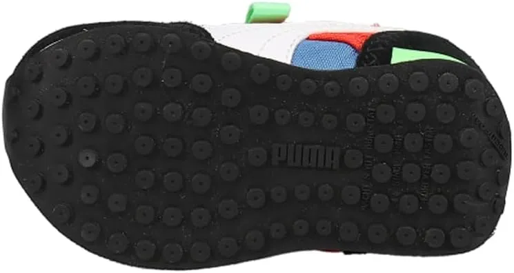 Puma Toddler Boys Future Rider Play On Lace Up Sneakers Shoes Casual - Black, White