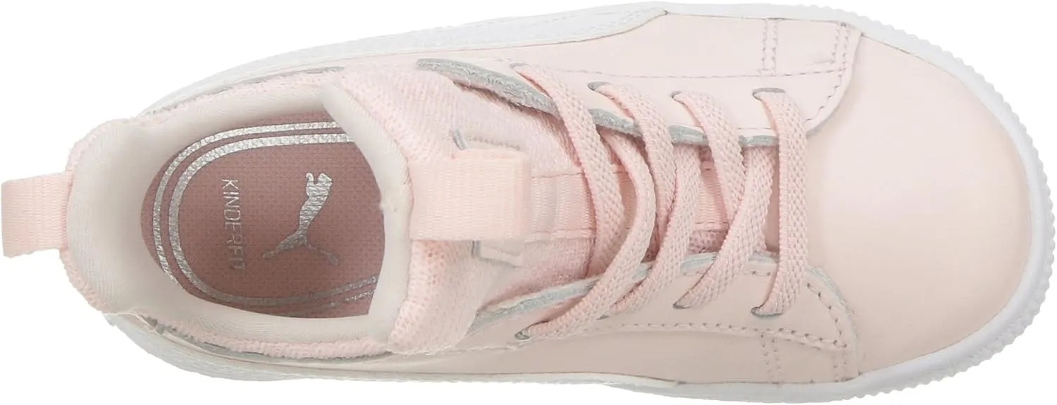 PUMA Unisex-Child Basket Fierce Ep Slip on Sneaker