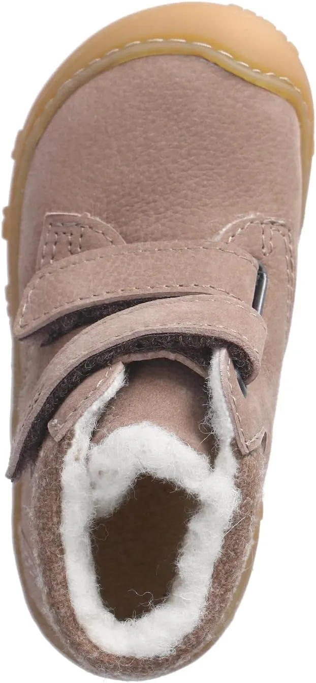 RICOSTA Mdchen Low-Top Sneaker Nico, Kinder Lauflernschuhe, Weite: Weit, Terracare,Barfu-Schuh
