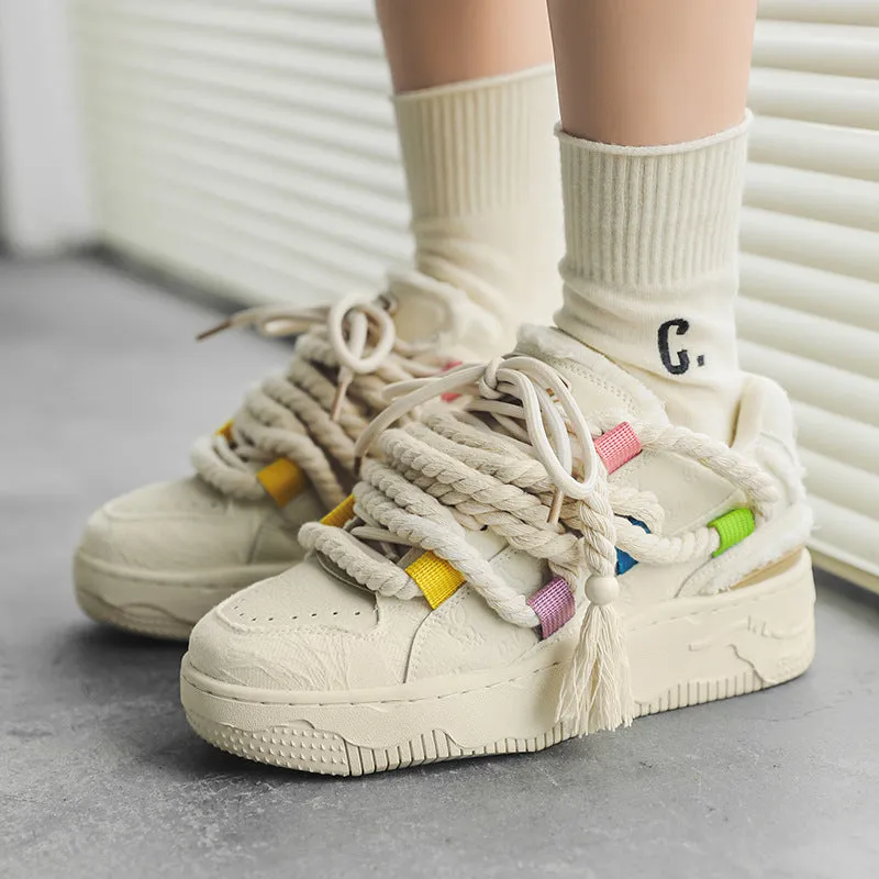 Rope | Multicolor Chunky Women's Shoes