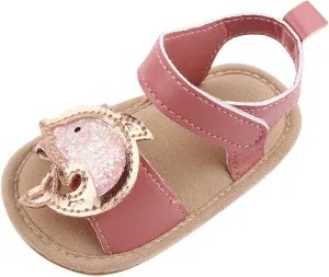 Rubber Summer Flat Baby Shoes Non-Slip Sandals Boys Sole Soft Girls Walking Baby Shoes Girls Sandals