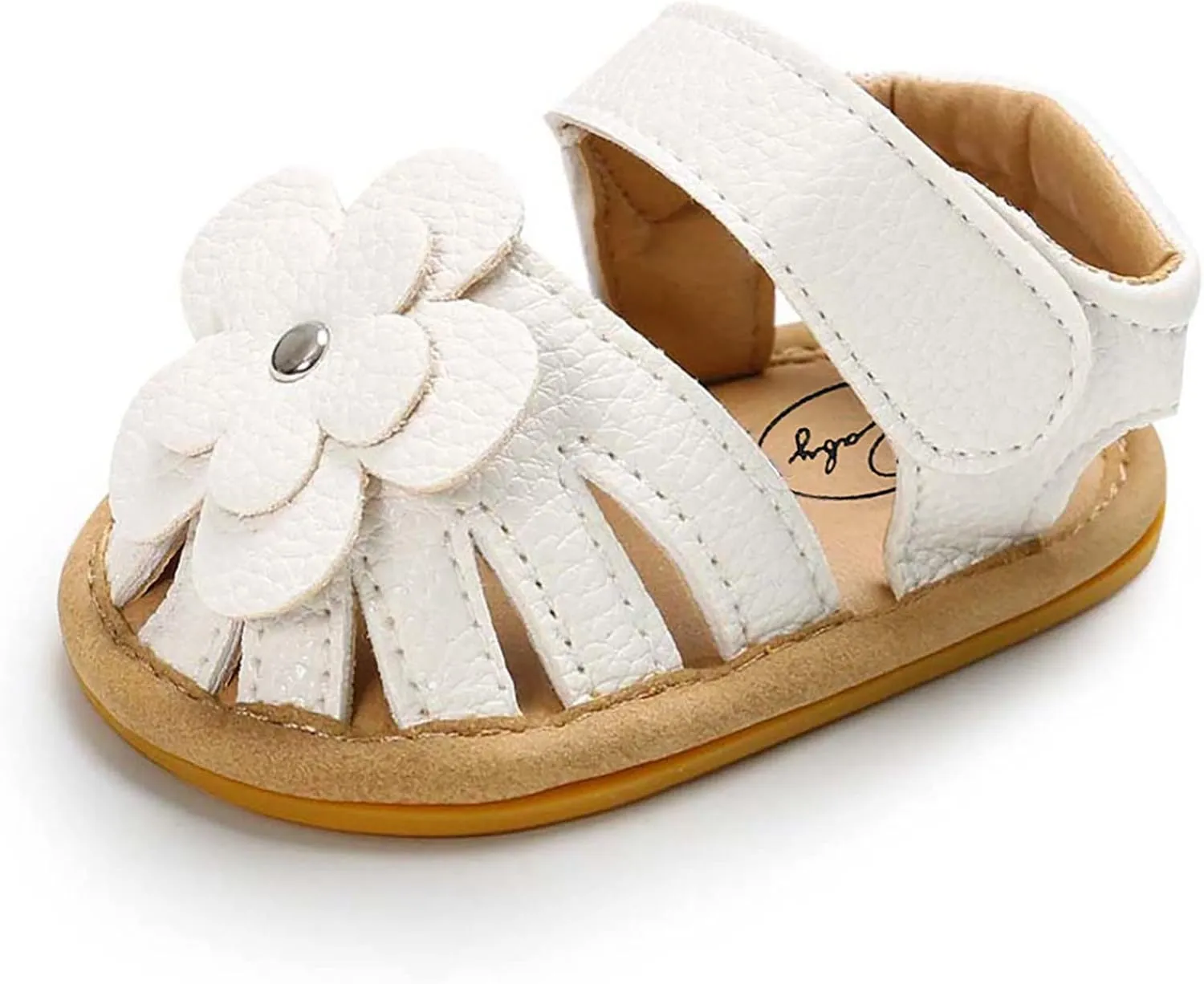 Rubber Walking Non-Slip Flat Baby Flower Boys Sandals Sole Shoes Girls Soft Baby Shoes Water Shoe Toddler Girl