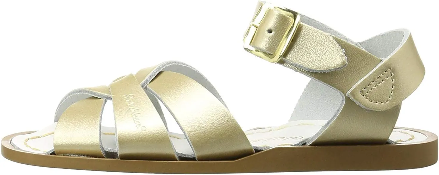 Salt Water Original Little Kid Leather Sandals