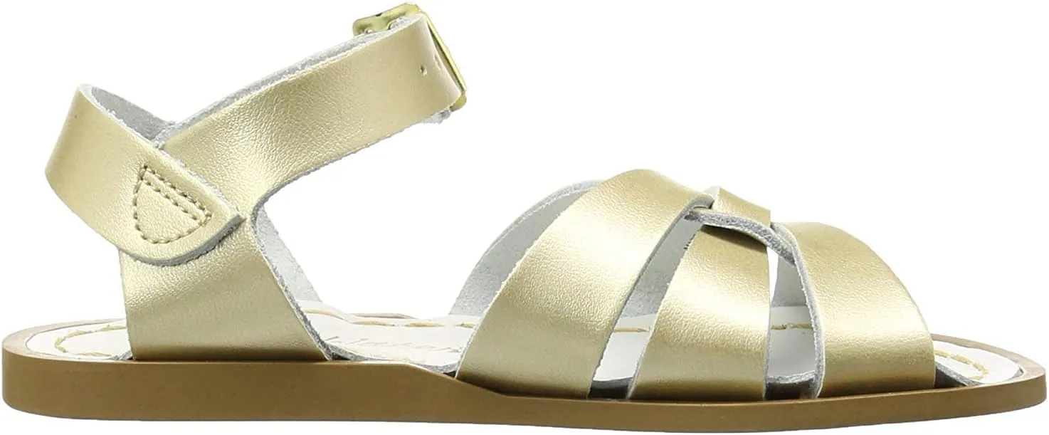 Salt Water Original Little Kid Leather Sandals