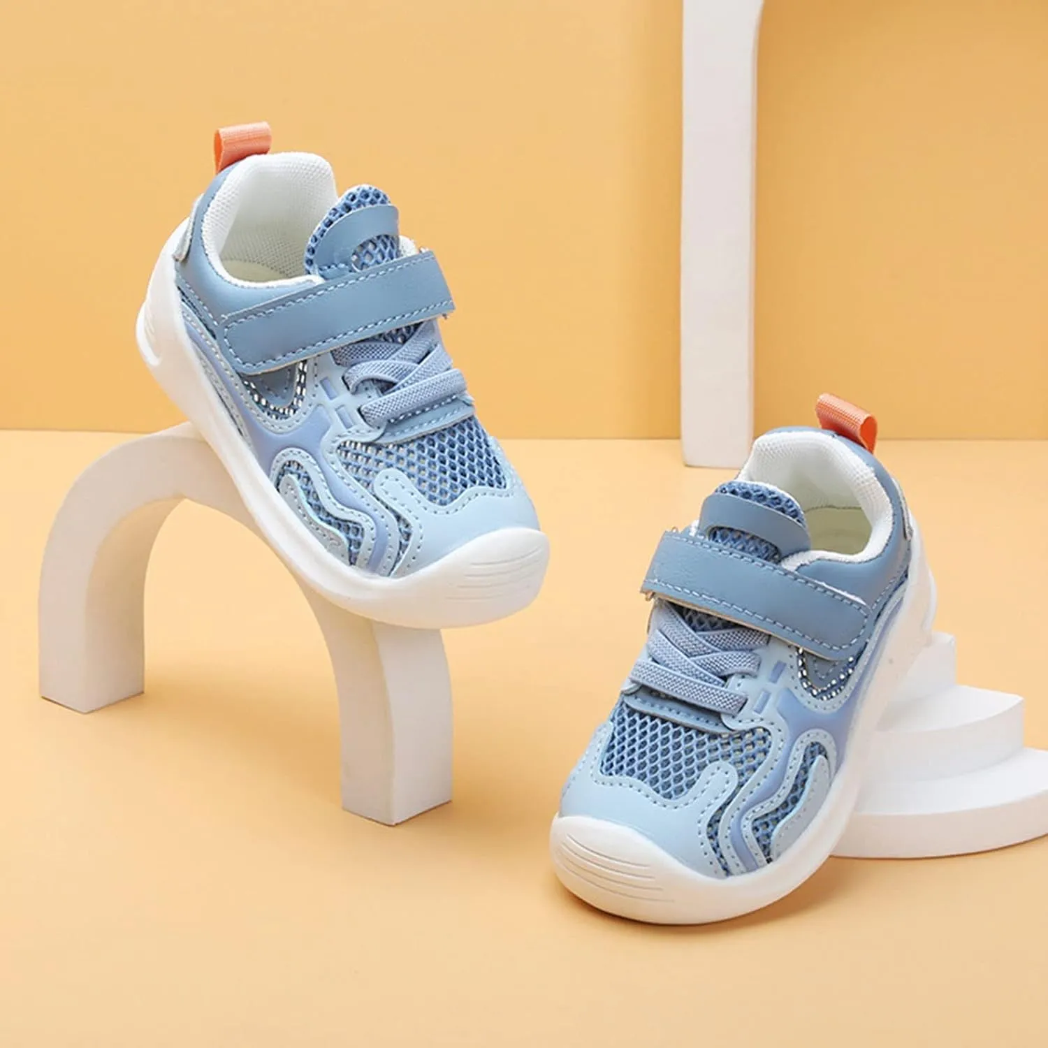 sfdgfhyf 0 to 4Years Toddler Girls Flat Sole Shoes Infant Girls' Sneakers Soft Sole Casual Shoes Spring Summer Baby Shoes