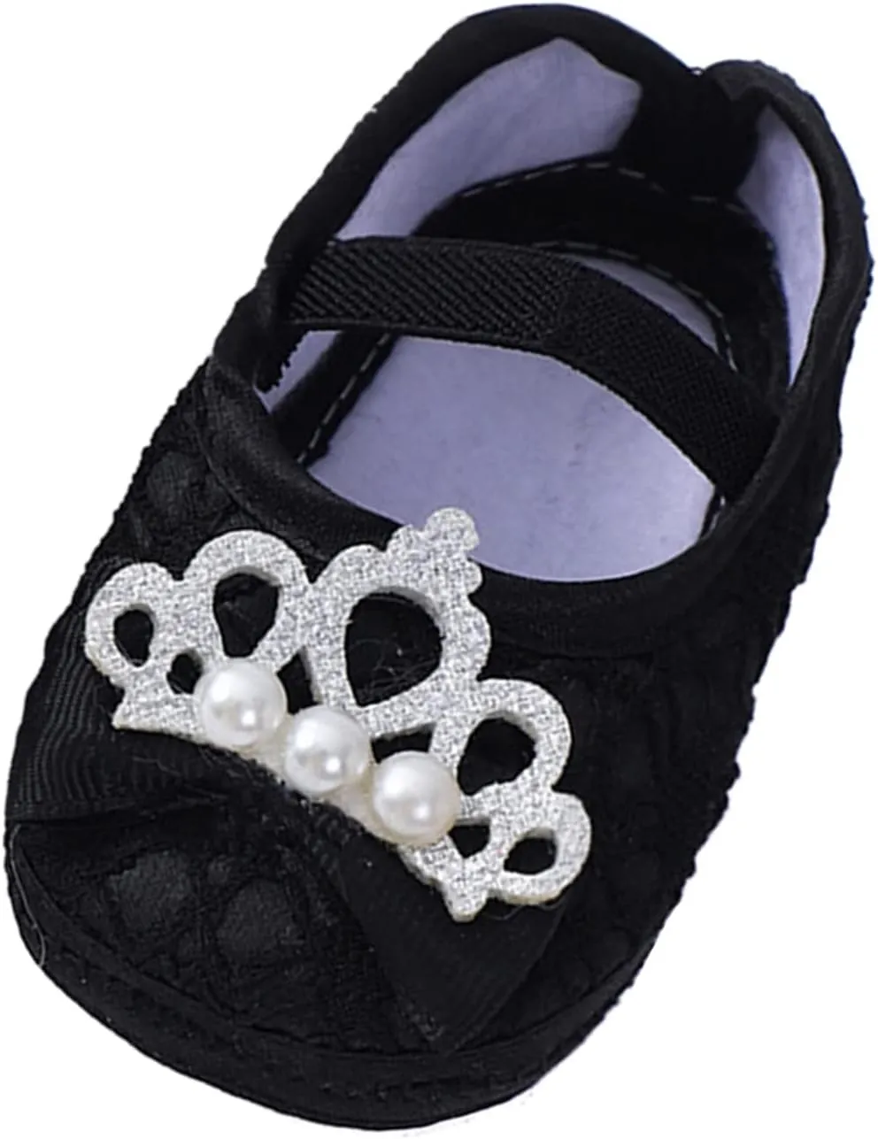 sfdgfhyf 0 to 9 Months Children Sneakers Baby Shoes Fashion Soft Sole Toddler Shoes Pearl Dress Flower Shoes Toddler
