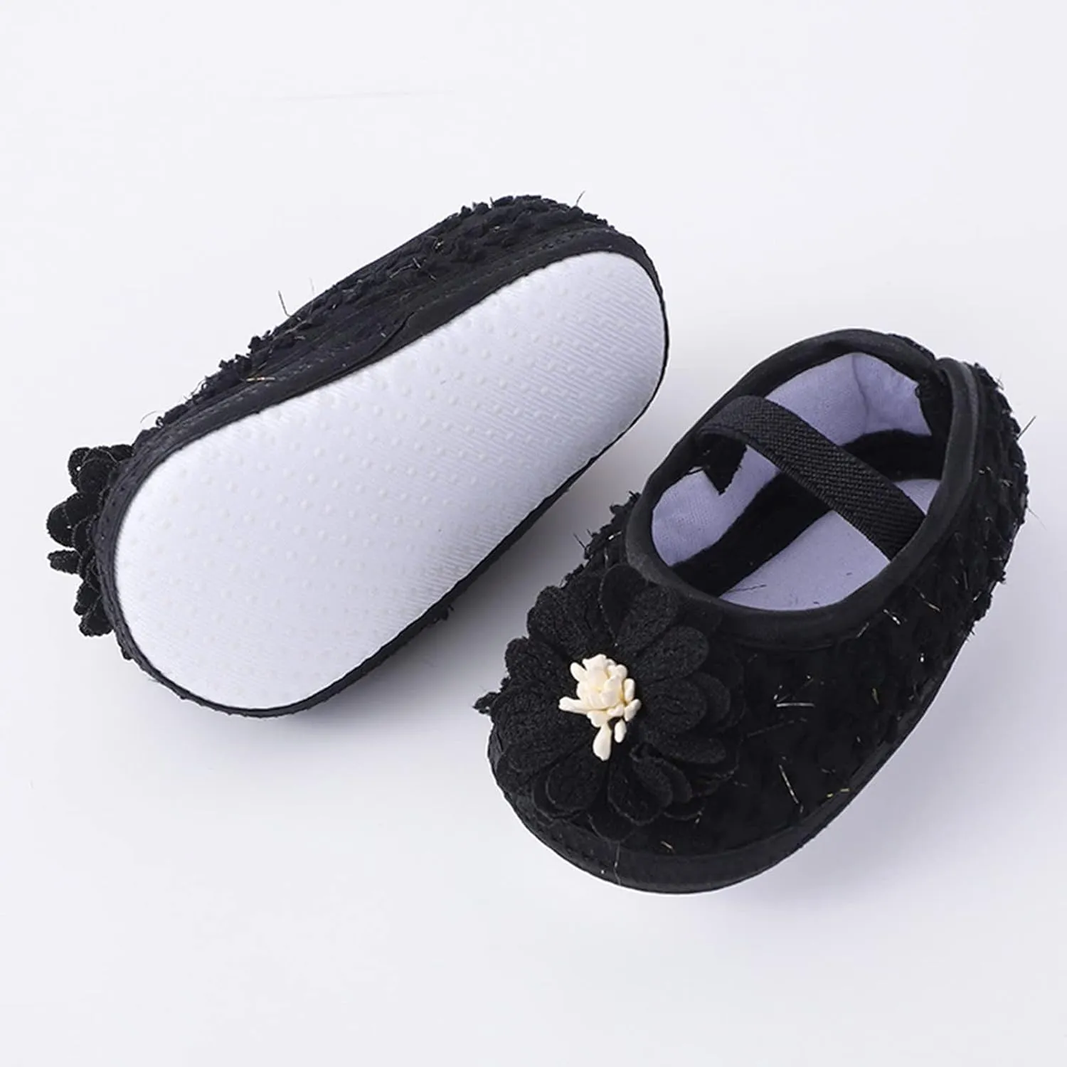 sfdgfhyf Children Breathable Shoes Baby Shoes Fashion Soft Sole Toddler Shoes Pearl Dress Flower Shoes Toddler Shoes
